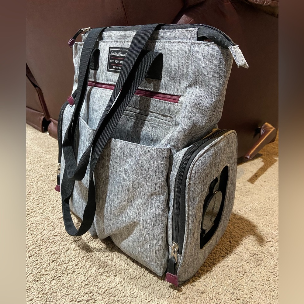 Eddie Bauer First Adventure Shoulder Diaper Tote Bag … Gem